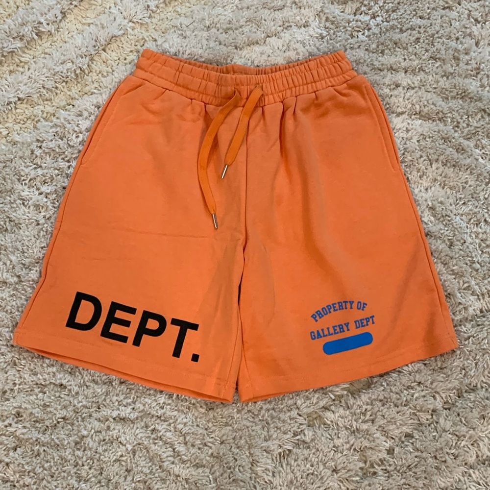 Gallery Dept Orange Dept. Logo Shorts Men’s Large